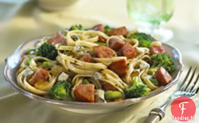 Linguine Kielbasa et Brocoli