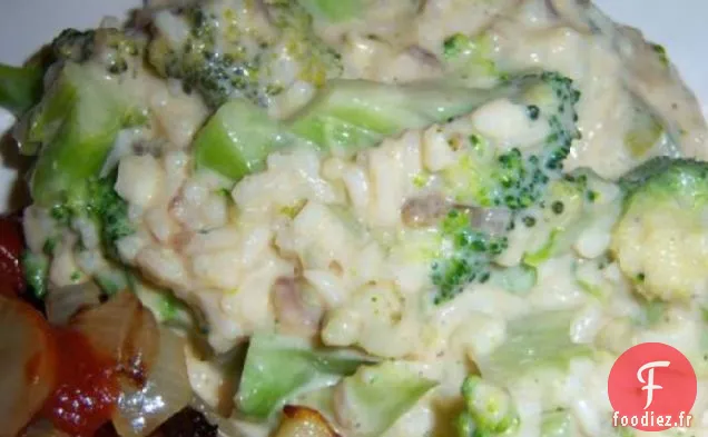 Facile Comme Peut L'Être La Cuisson Au Fromage Au Brocoli
