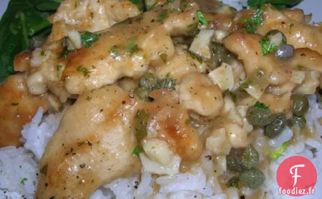 Sauter dans la Poêle Poulet