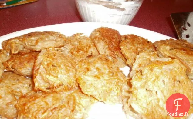 Crêpes de Pommes De Terre Croustillantes