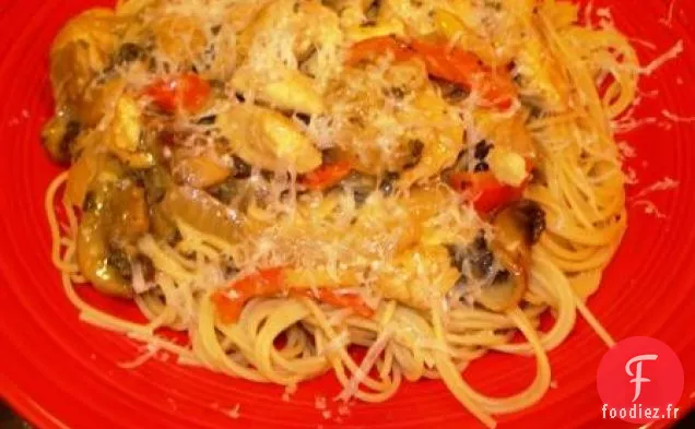 Pâtes au Poulet Piccata