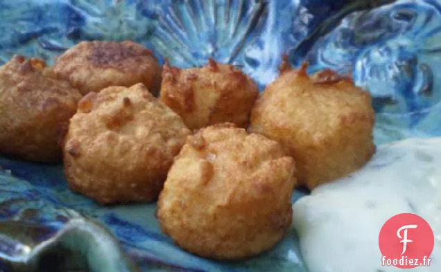 Queenies Battues À La Sauce Tartare (Pétoncles Manx)