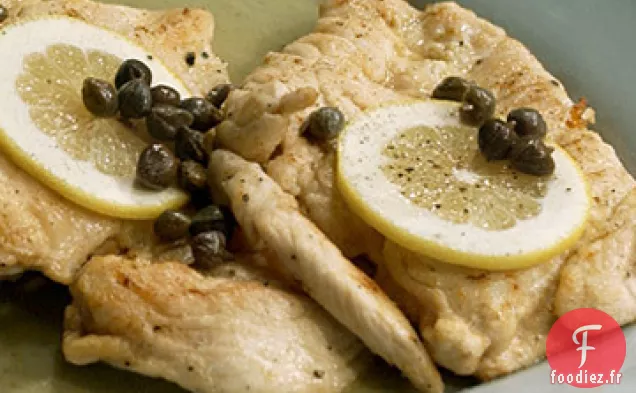 Escalopes de Poulet Au Citron