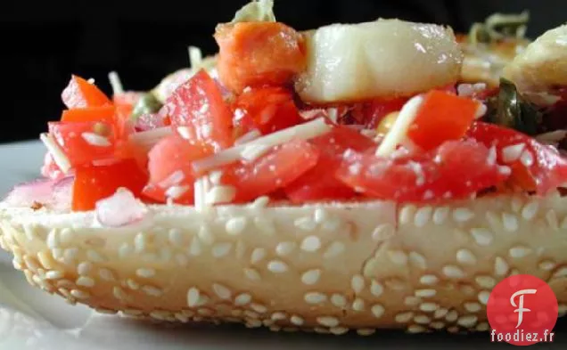 Bruschetta aux Pétoncles