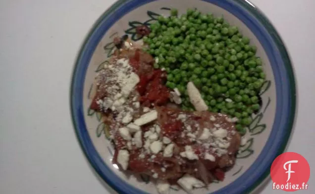 Poitrines De Poulet Grecques