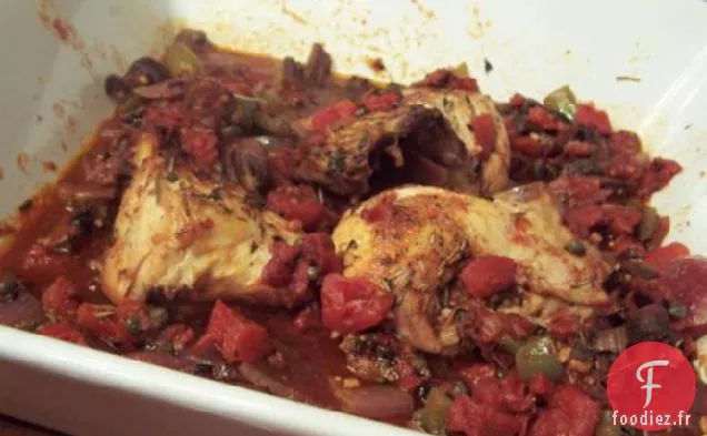 Cacciatore de Poulet Rôti
