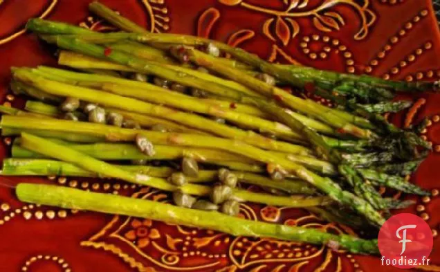 Asperges Rôties Aux Câpres