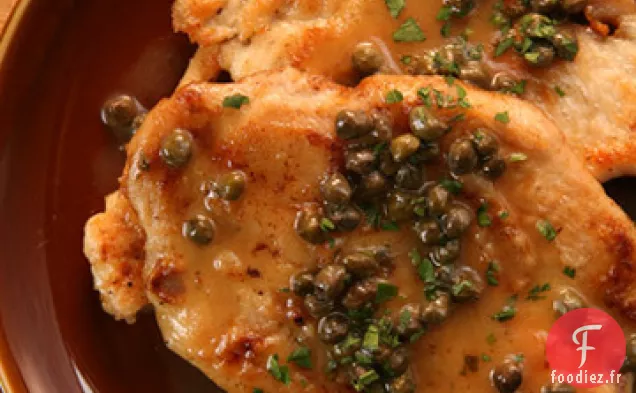 Scaloppine de Poulet à la sauce Piccata