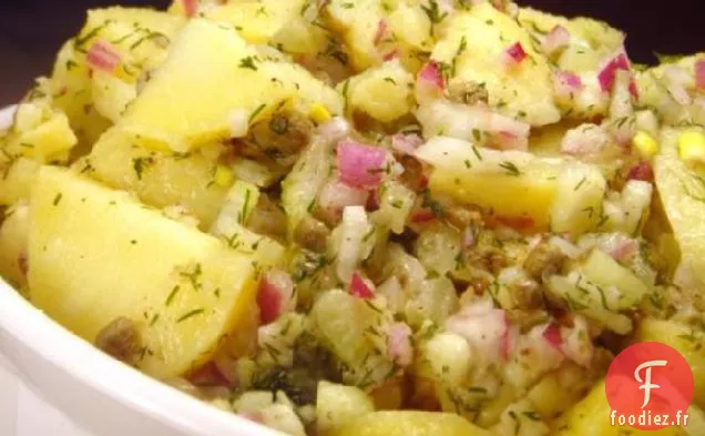 Salade De Pommes De Terre À La Vinaigrette Citron-Aneth