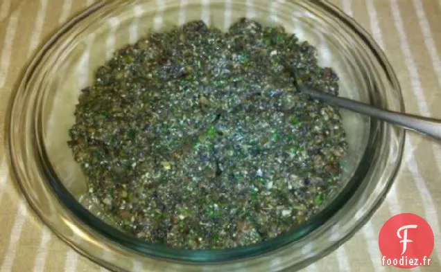 Tapenade de Kalamata et de Figues