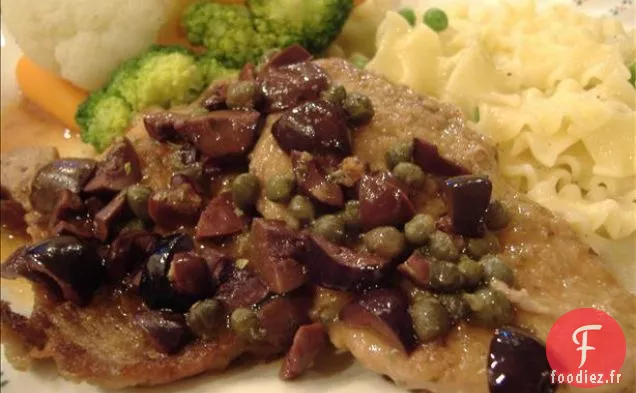 Piccata au Poulet Citronné
