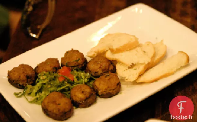 Champignons Farcis au Crabe