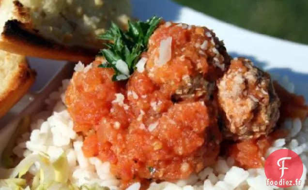 Boulettes de viande Chipotle - Restaurant El Naranjo, Oaxaca, Mexique