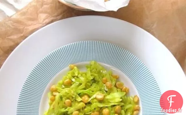 Recette De Chou Indien Aux Pois Chiches Croustillants Et Croquants