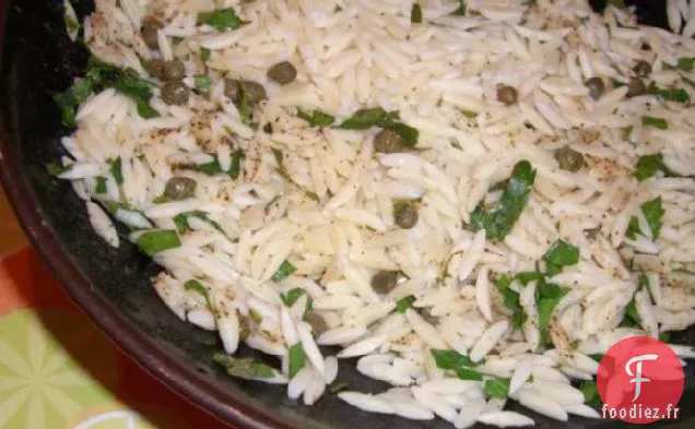 Orzo de Câpres au Citron