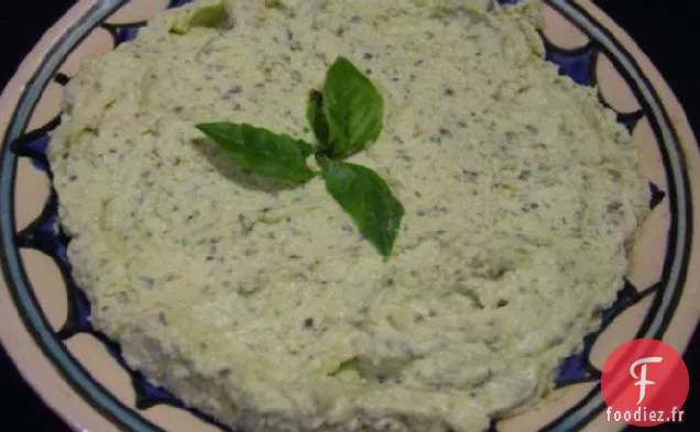 Tartinade au Parmesan, Câpres et Basilic