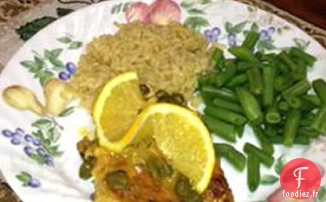Poulet aux Câpres à l'Orange