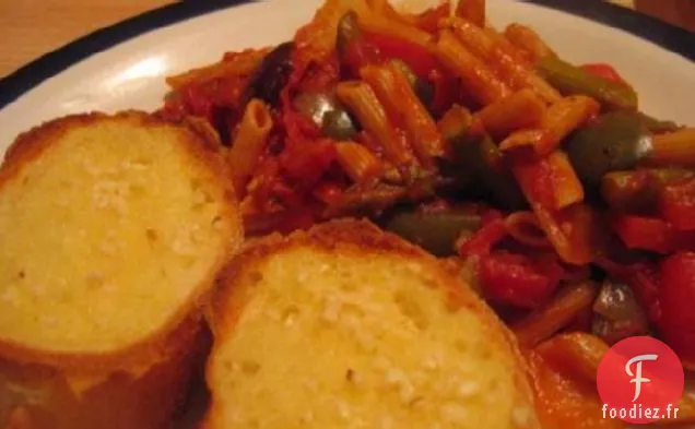 Penne Végétalienne Puttanesca