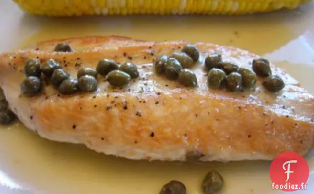 Escalopes de Dinde À la Sauce aux Agrumes et aux Câpres