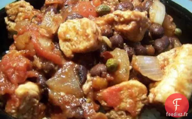 Ragoût de Poulet Jamaïcain