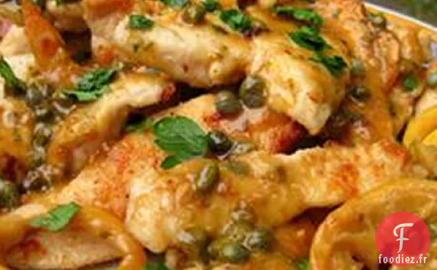 Poulet au Citron Piccata