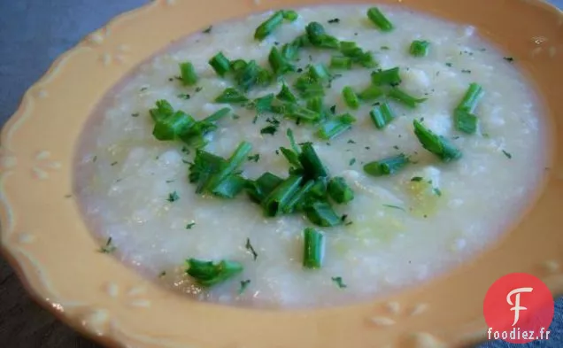Soupe de Chou-Fleur et Parmesan