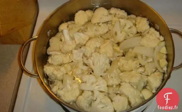 Faux Taters au fromage / Chou-fleur