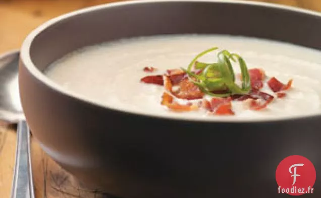 Soupe Crémeuse de Chou-Fleur et Bacon