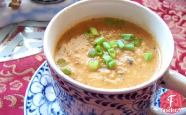 Soupe Crémeuse au Chou-Fleur et au Brie