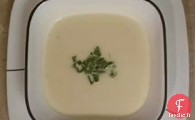 Soupe aux Poireaux de Chou-Fleur à Faible Teneur En Glucides