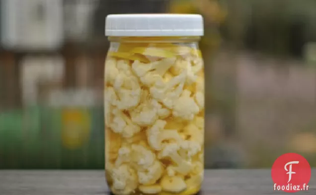 Chou-Fleur Mariné Citronné