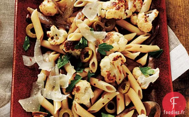 Pâtes de Chou-Fleur Rôties