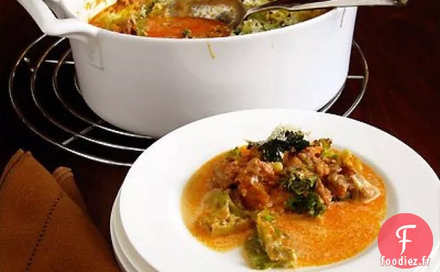 Chou de Savoie à l'Italienne Cuit au Four (cavolo Verza Al Forno)