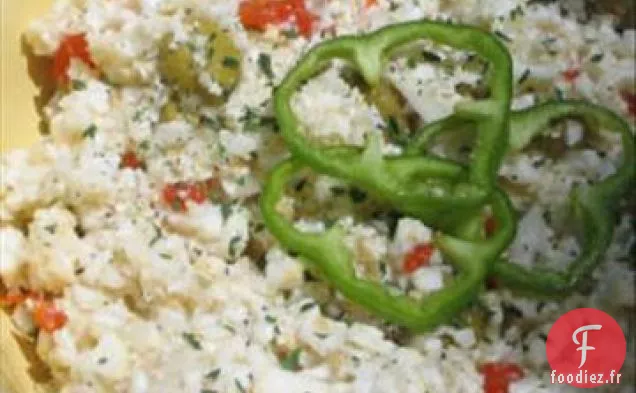 Salade de Chou-Fleur et d'Olives Vertes