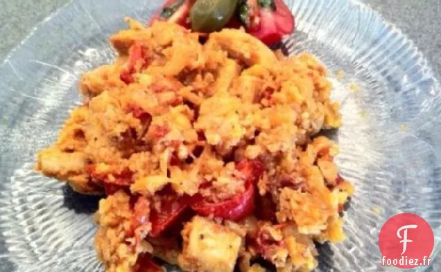 Paella au Poulet et au Chorizo à faible teneur en glucides