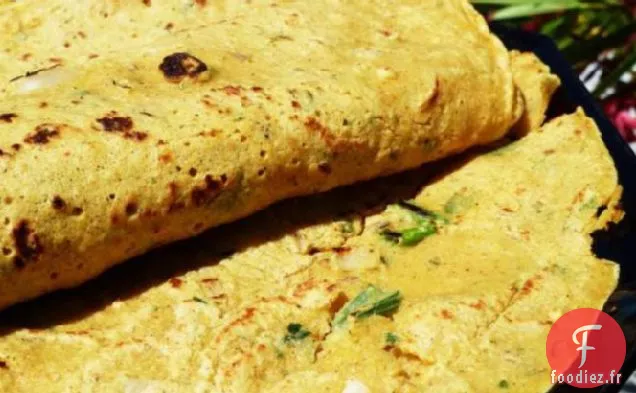 Crêpe de Pois Chiches Pudla-Besan