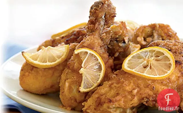 Poulet Frit Citron-Gingembre