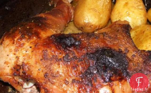 Dinde Grillée Glacée - Barbecue