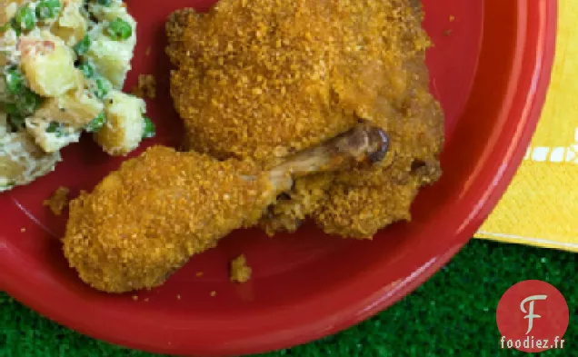 Poulet au Babeurre Frit Au Four