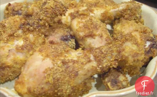 Pilons de Poulet Au Miel Et à l'Ail