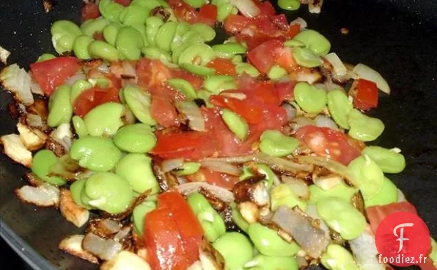 Risotto Crémeux Aux Fèves, Bacon Croustillant et Sauge