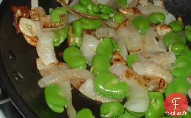 Oignons Caramélisés et Fèves (Fèves)