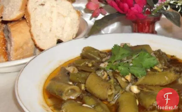 Fèves D'Algérie Et Ail (Fèves En Sauce)