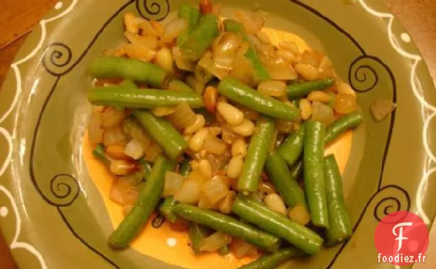 Haricots Verts Sautés Aux Pignons De Pin