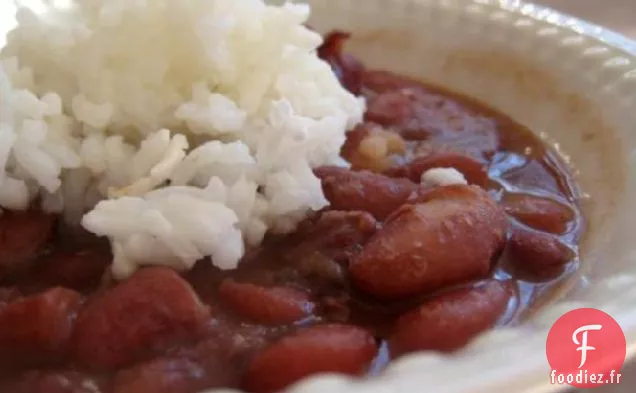 Haricots Rouges et Riz à la Crème