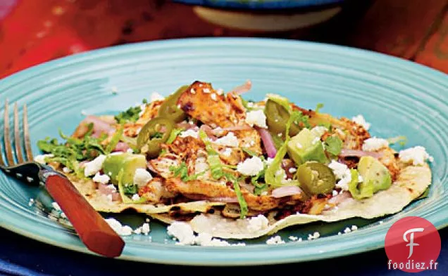 Tostadas De Poulet Grillé
