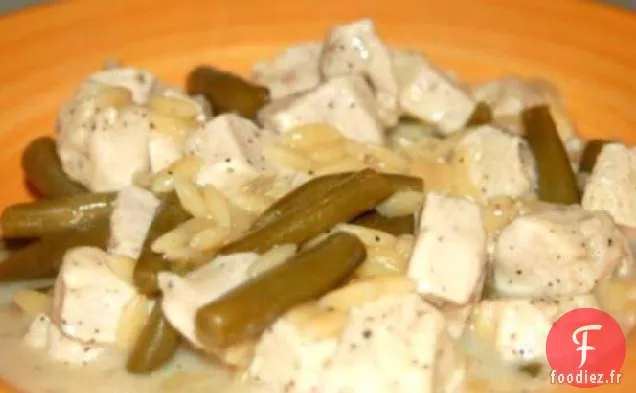 Poulet Citronné et Orzo