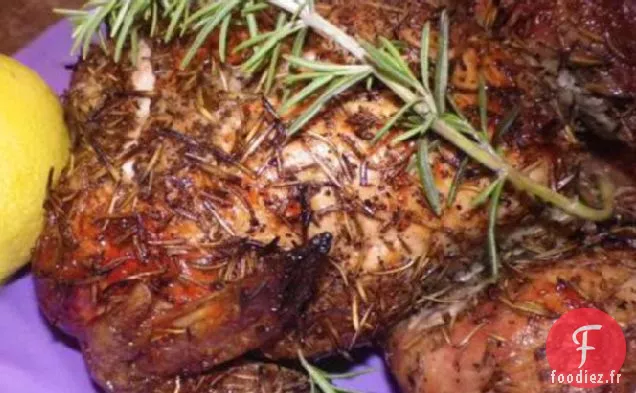 Poulet au Romarin Et au Citron