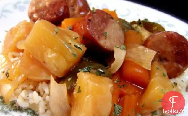 Saucisse Aigre-Douce - Mijoteuse