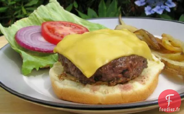 Hamburgers au Bacon aux Champignons